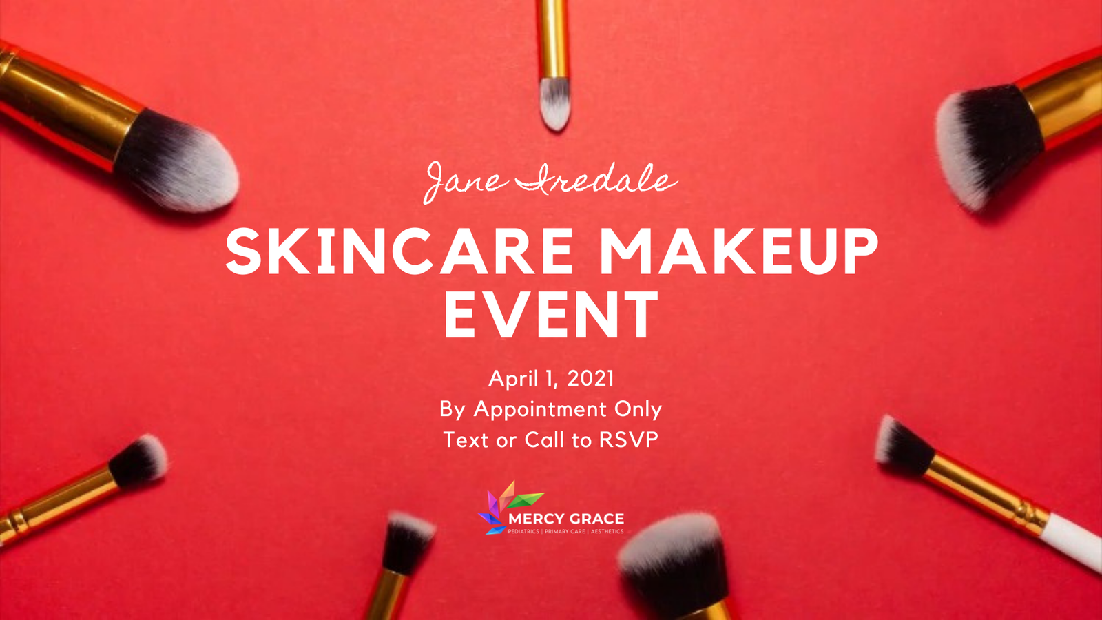 jane iredale event at mercy grace